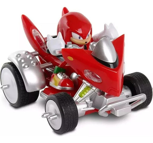 Sonic Hedgehog Knuckles Auto Friction Pull Back Racer 15 cm 0
