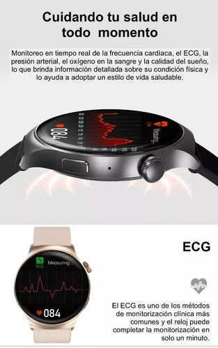 Smartwatch DT4 Mate Smart Watch - Dual Strap (Metal and Silicone) 12