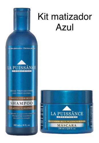 Shampoo Y Máscara Azul La Puissance 0