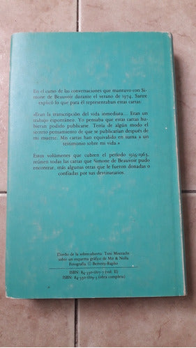 Cartas Al Castor 1940 / 1963 Jean Paul Sartre Año 1986 1