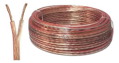 Cable P Parlantes 14 Awg 1,6 Mm Diámetro Cobre Libre O2 15mt 1