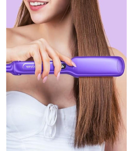 Wavytalk Titanium Flat Iron 1.75 Inches 3