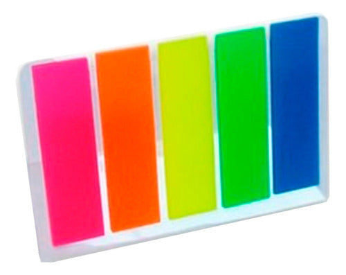 Ibi Craft Neon Sticky Markers 5 Colors 25 Sheets 0