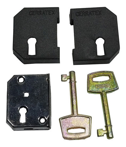 Cerratex Sliding Lock for Aluminum or Wood Windows 0