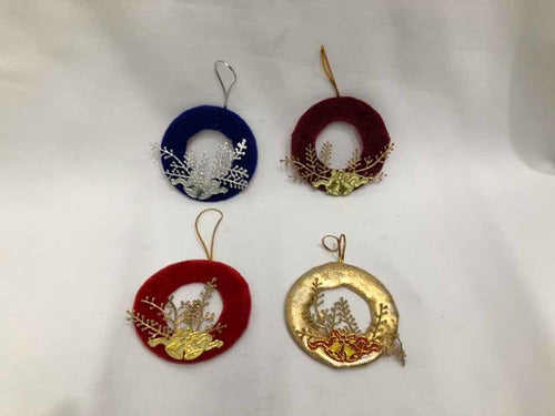 Christmas Round Ornament 4 Colors Ideal For Tree 0