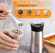 Pepper Rechargeable Electric USB Salt and Pepper Grinder 5