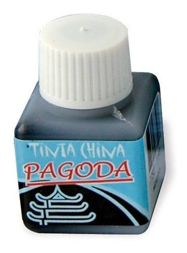 Pagoda Violet Chinese Ink for Drawing x 17 cc (x5 Units) 0