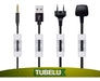 TUBELUX Clip Adhesivo Para Cables Grosor Grande Pack 16 Unidades 3