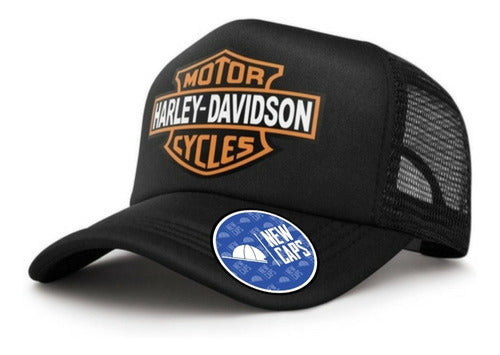 Newcaps Trucker Style Harley Davidson Caps 0