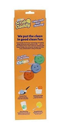 Scrub Daddy Sponge Set - Colors - Scratch-free Sponges For Dishes And Home 1