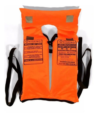 Oxígeno Combo 3 Nautical Rescue Poncho Life vests 5