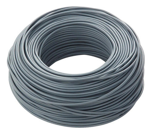 Sanitaria Bel-La Cable Super Plastico 2x1 Mm Gris X Rollo 30 Metros 0