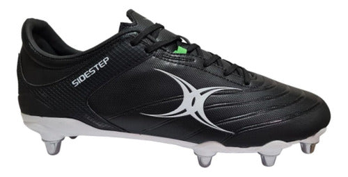 Gilbert Sidestep VX15 Rugby Boots Black 8 Studs 0