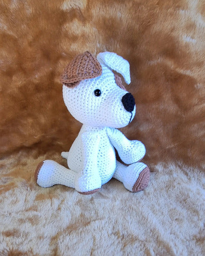 Perro De Apego Amigurumi 4