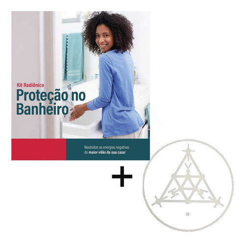 Kit Banheiro + Espelho Scap - Proteção Neutralização Energia 0