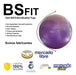 BS Fit Pelota Esferodinamia De 85 Cm + Inflador Fit Gym Ball Pilate 1