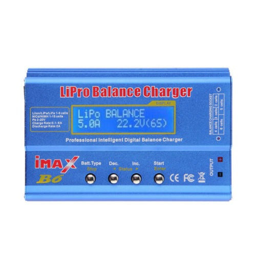 Balance 80w Imax B6 Lcd Rc Lipo Nimh Nicd Batería Cargador C 1