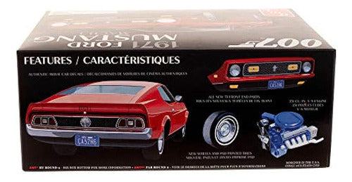 Amt James Bond 1971 Ford Mustang Mach I Kit De Modelo A Esca 1