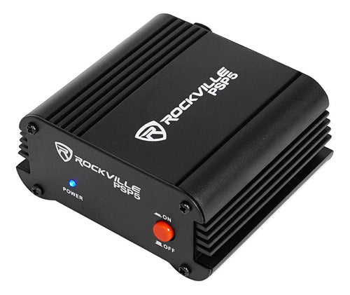 Rockville PSP5 Universal 48V Phantom Power Supply Box for M 0