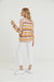 Colorful Striped Round Neck Sweater by Nano #SW2408 23
