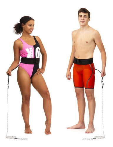 StoreWeb Static Swimming Training Belt with Neoprene Strap 1