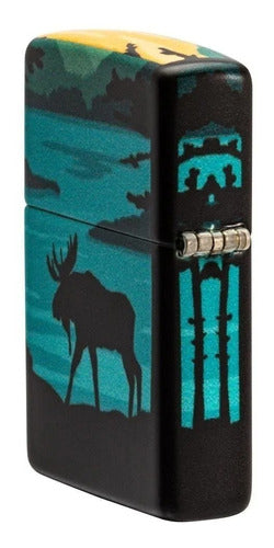 Zippo Moose Landscape Design Original Garantia 28989 6