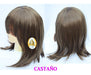 Short Burgundy Kanekalon Cosplay Carre Wigs for Daily Use 1
