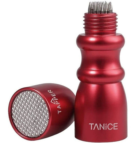 Tanice - 3 In 1 Pool Cue Tip Tool. Red. 0