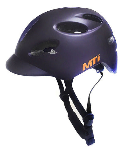 MTI Vancouver Urban Bike Helmet Navy Blue Lightweight Comfortable 0