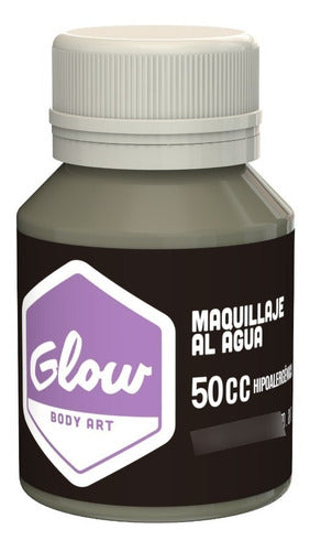 Liquid Artistic Glow Body Art Body Paint Basic Matte Colors - 50ml 10