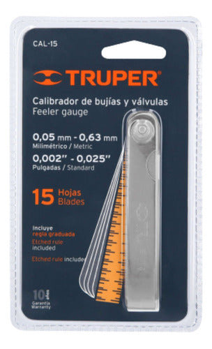 Truper Spark Plug Gauge for Auto and Motorcycle Adjustment 4