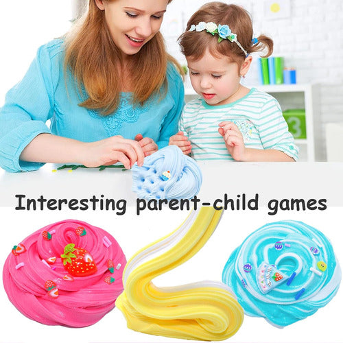 Kit De Slime Bicolor Con 11 Piezas Para Niños De 6 A 1 1