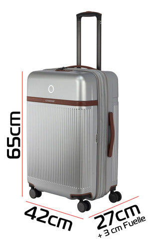 Medium Rigid Crossover Gigi Suitcase 100% Polycarbonate 4