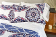 Cubrecama Quilt Cover Reversible + Pillowcase Set Queen Kelowna D3 1