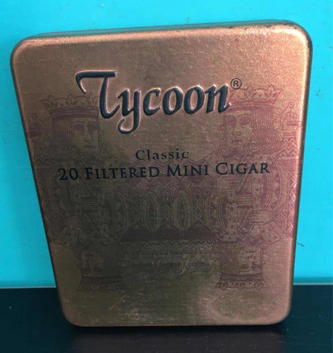 Cigarrera De Lata - Tycoon - Indonesia - Vacia -excelente 0