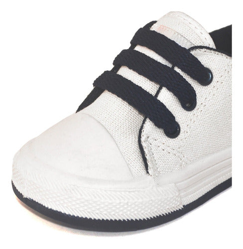 Pampero Infantil Zapatilla Bebe Lona Blanco 1