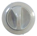 Escorial Regia White Kitchen Knob 8 Mm Axle 1