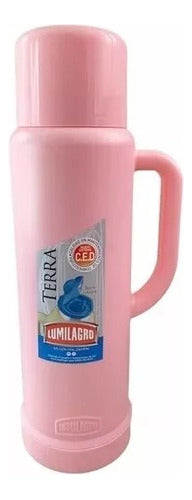 Lumilagro Termo Terra 680ml Tapa Rosca Vidrio 4