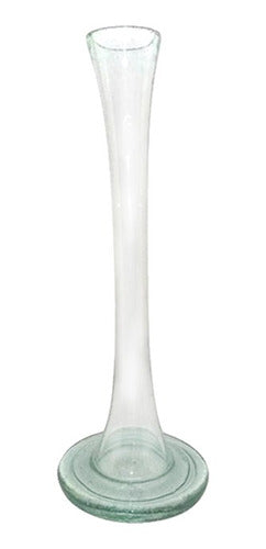 ByF Deco 10 Glass Kamy Elephant Leg Vases 50 cm - Decorative Centerpiece 0