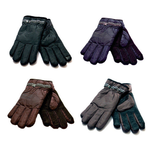Motorcycle Touch Screen Waterproof Reflective Glove Sky 3 Colors 21