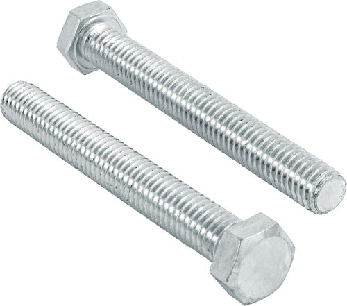 Bulón Hexagonal Rosca Entera 3/8'' X 3'' 76mm Galvanizado 0