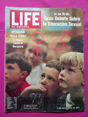 Revista Life Vol 34 N° 9 Nov 1969 Publicidad Relos Travana 0