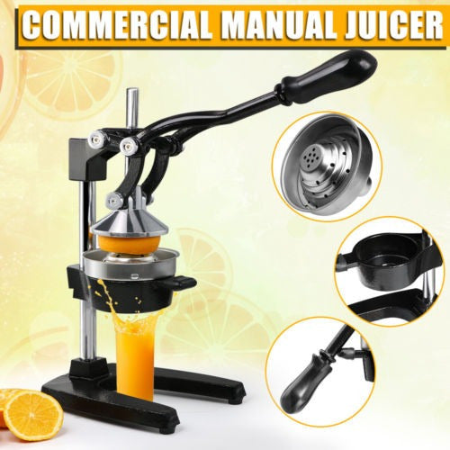 Heavy Duty Manual Citrus Juicer - Bar Comercial Prensa Manual Cítricos Naranja Exprimidor Zumo 0