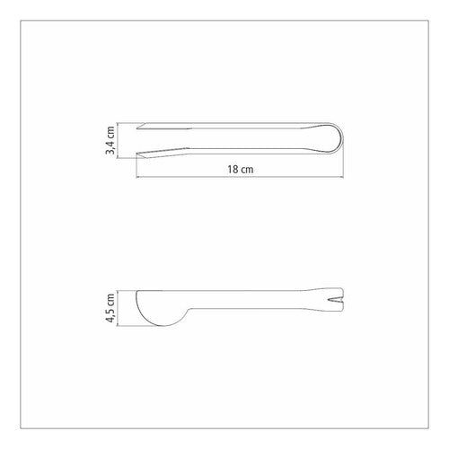 Pinza Para Hielo Utility Tramontina 2