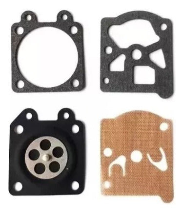 TECNOJARDIN X10 Carburetor Gaskets + Diaphragms for Chinese Chainsaws 38/45/52cc 1