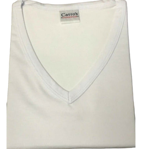 Cattos V-Neck T-Shirt - Tienda Don Jaime 0