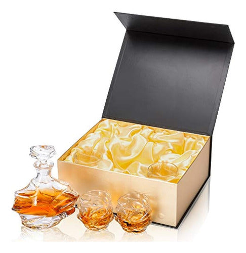 Kanars Emperador Juego De Vasos De Whisky Cristal 1