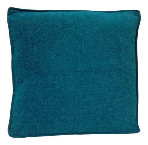 A Punto Deco 4 Chenille Cushions for Armchairs with Zipper 50x50 1