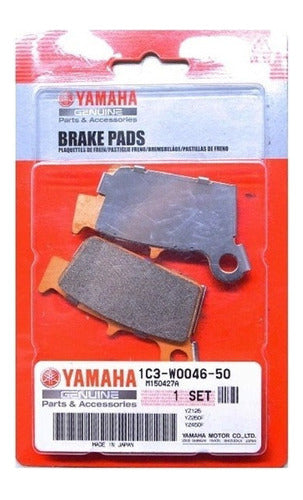 Pastillas Freno Trasera Yamaha Original Yz 125 Yzf 250 450 0