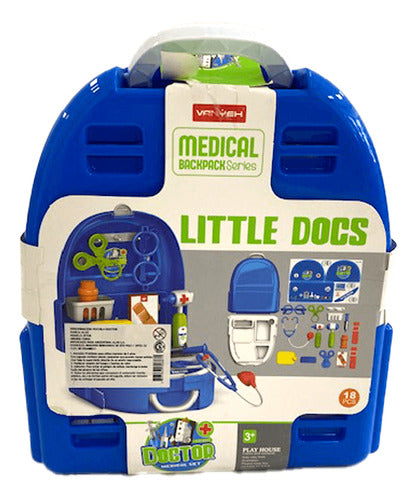 Little Docs Professions Backpack Playset 9